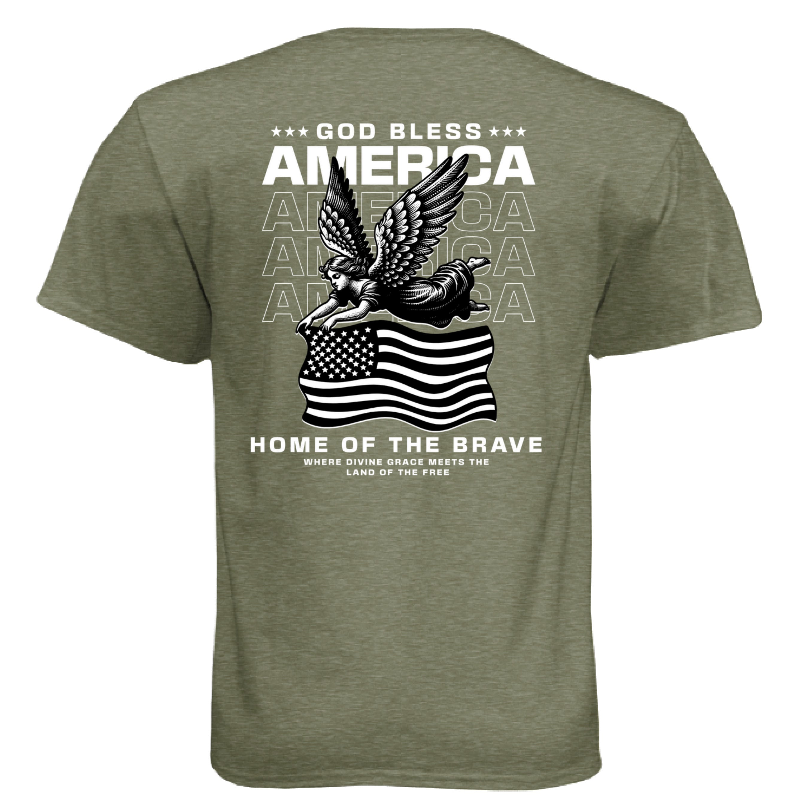 MILITARY GREEN - BACK